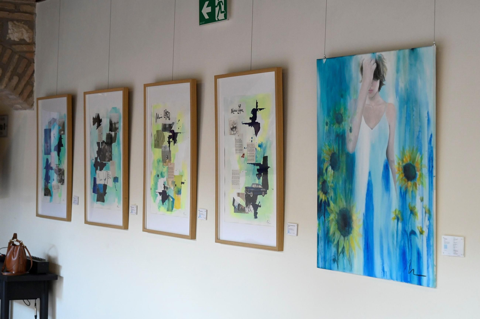 Las imágenes de la exposición 'Reflejos del Inconsciente', de la artista cordobesa Natalia Revelles