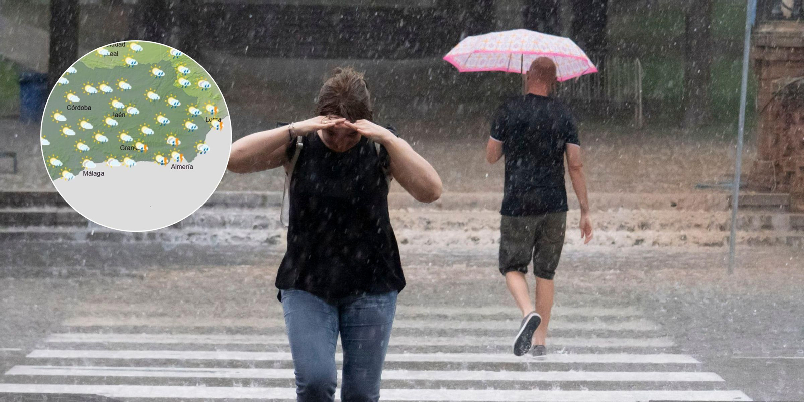 La Aemet advierte de que podrían registrarse acumulados de precipitación significativos.