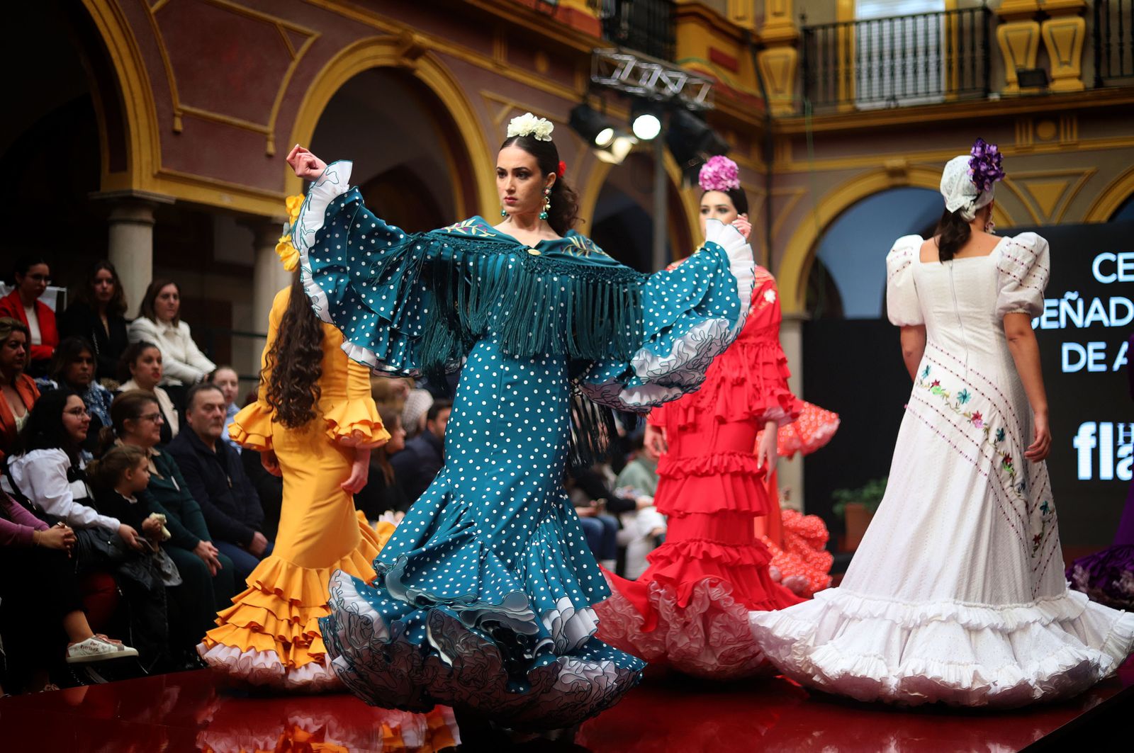 Huelva Flamenca 2023. Imágenes del Certamen de Diseñadores Noveles de Andalucía