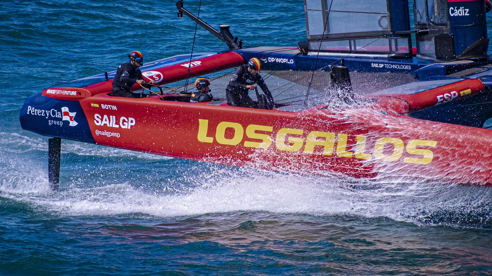 Las imágenes que dejó en Cádiz el domingo de Sail GP