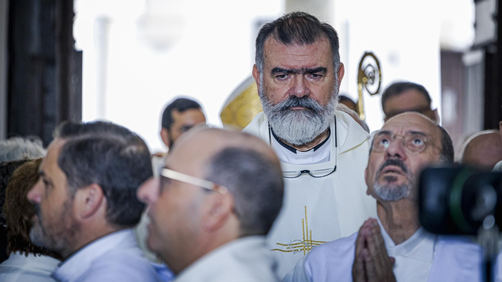 Las imágenes de la función votiva a la Patrona de Cádiz en Santo Domingo.