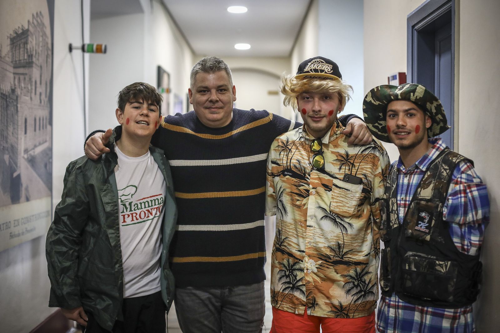 Carlos Manuel Perfumo, Daniel Rosales, Francisco Pastrana y Pablo Álvarez.