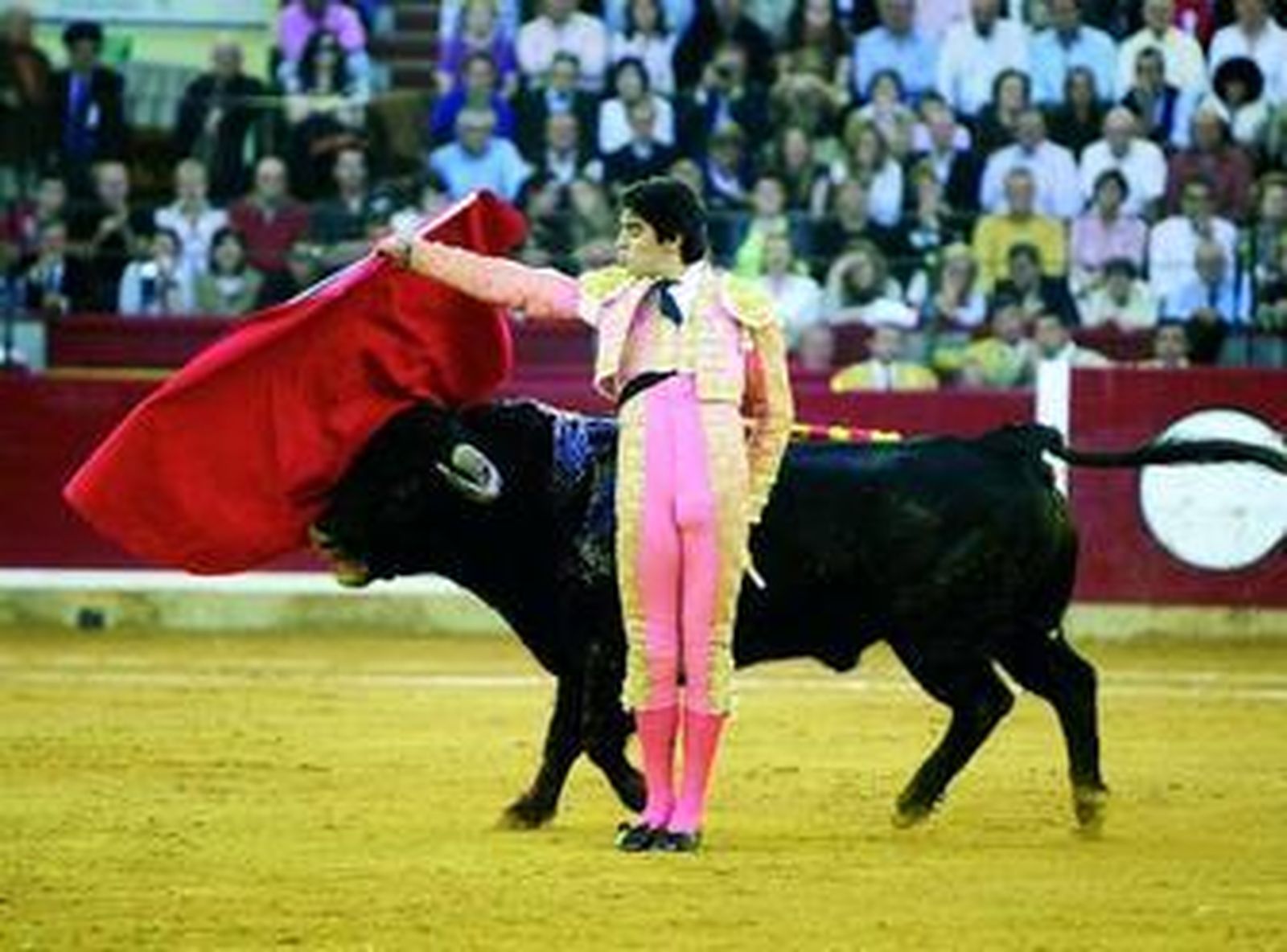 Perera da un pase de espaldas en imagen de archivo.