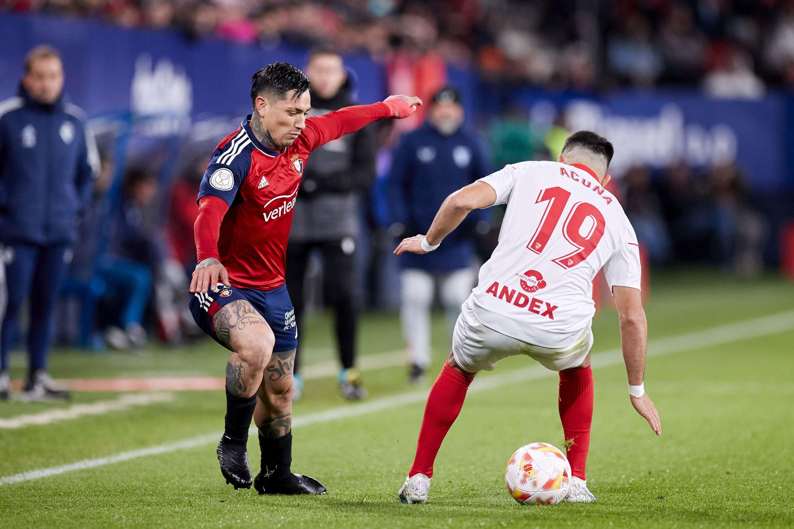 Las fotos del Osasuna-Sevilla de la Copa del Rey