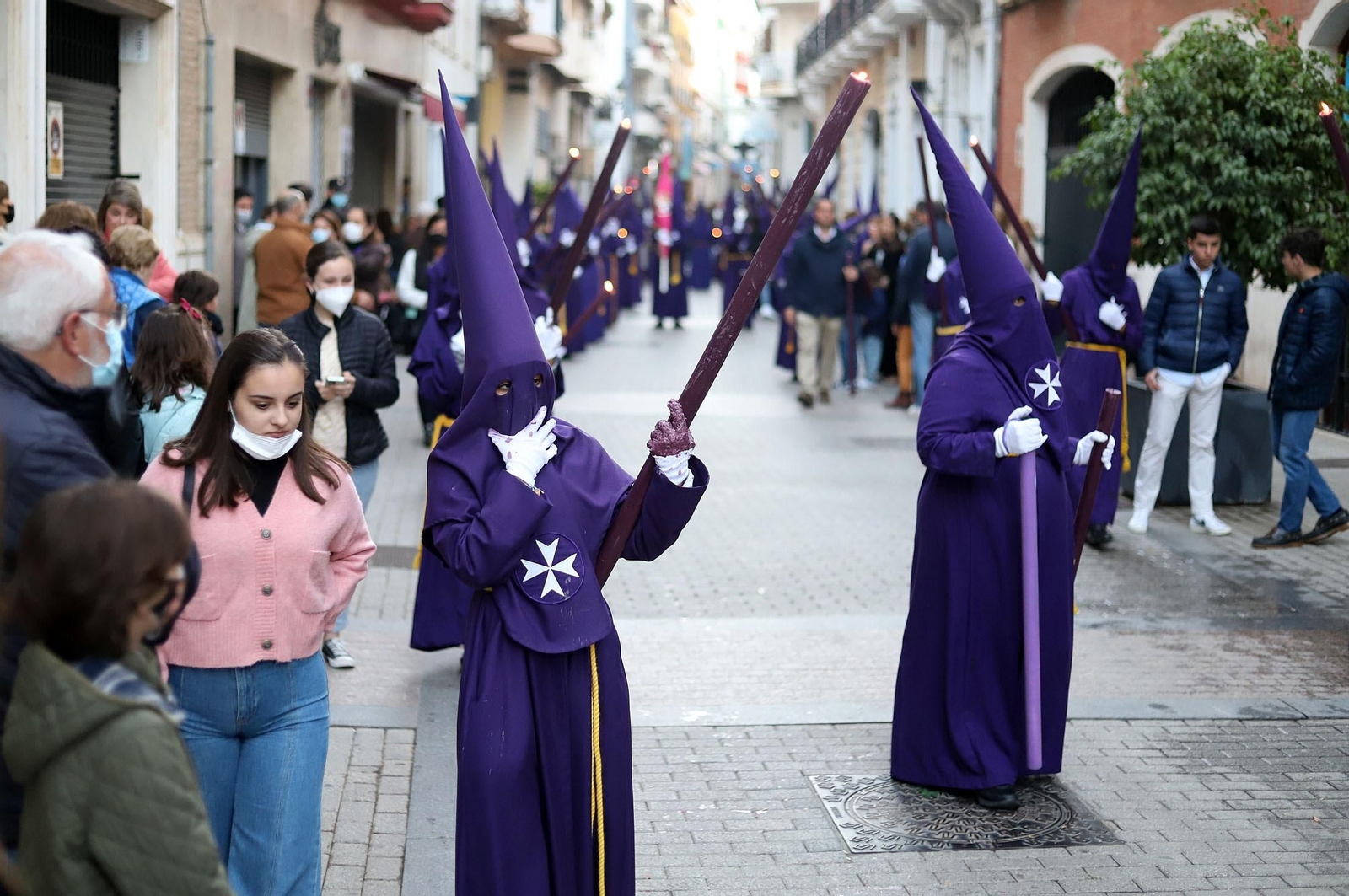 Imágenes del Nazareno en la madrugá de Huelva