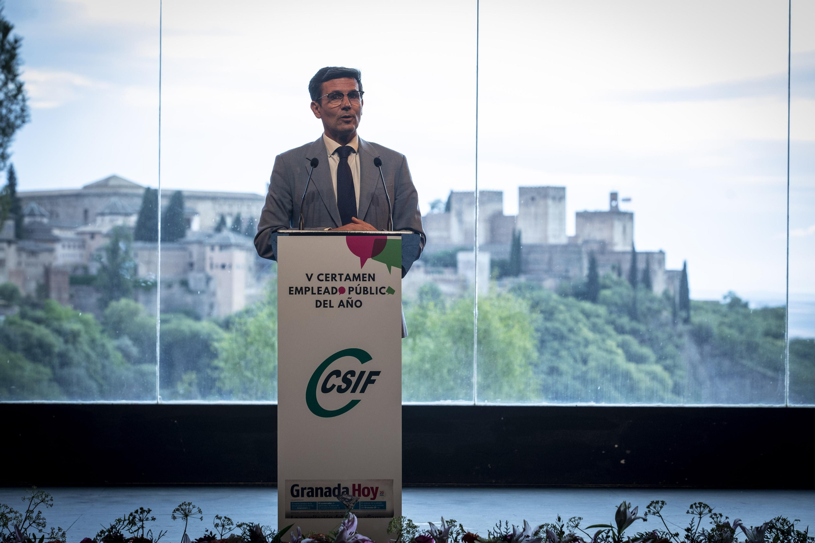 El V Certamen del Empleado Público del año en Granada, en imágenes