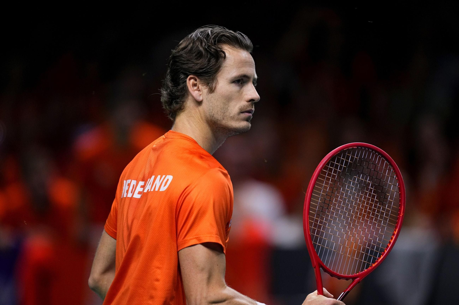 Las fotos de la derrota de España en el dobles ante Países Bajos