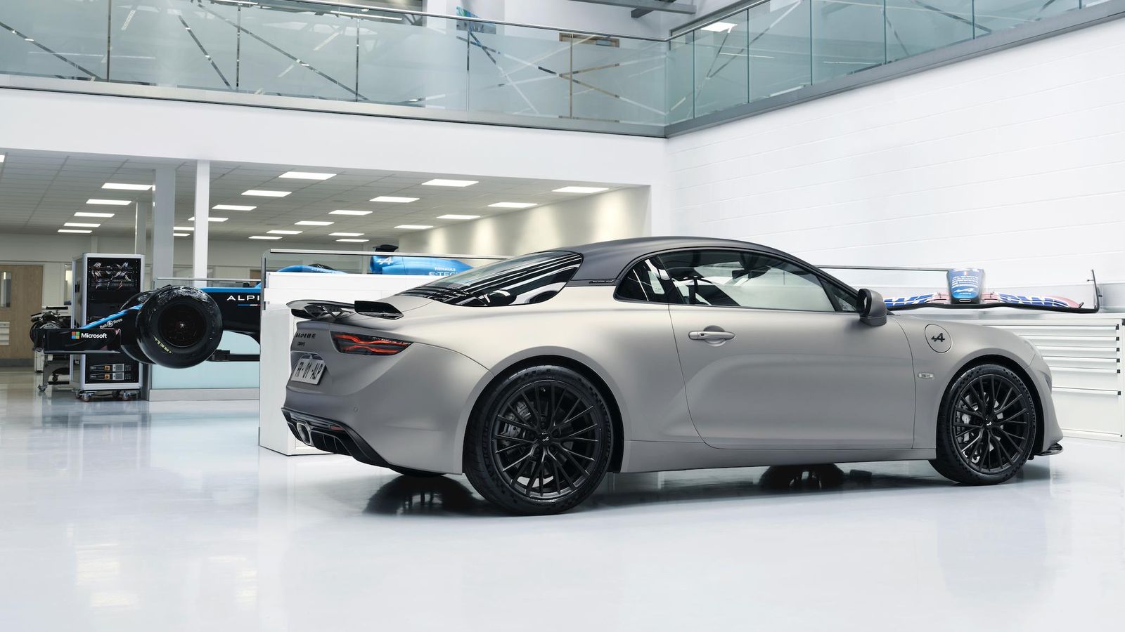 La A110 S es la versión más orientada al uso en circuito de las cuatro de que dispone este coupé.