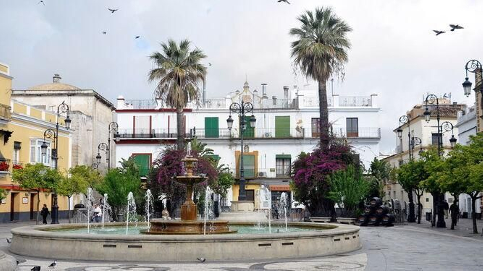 Plaza del Cabildo de Sanlúcarde Barrameda.