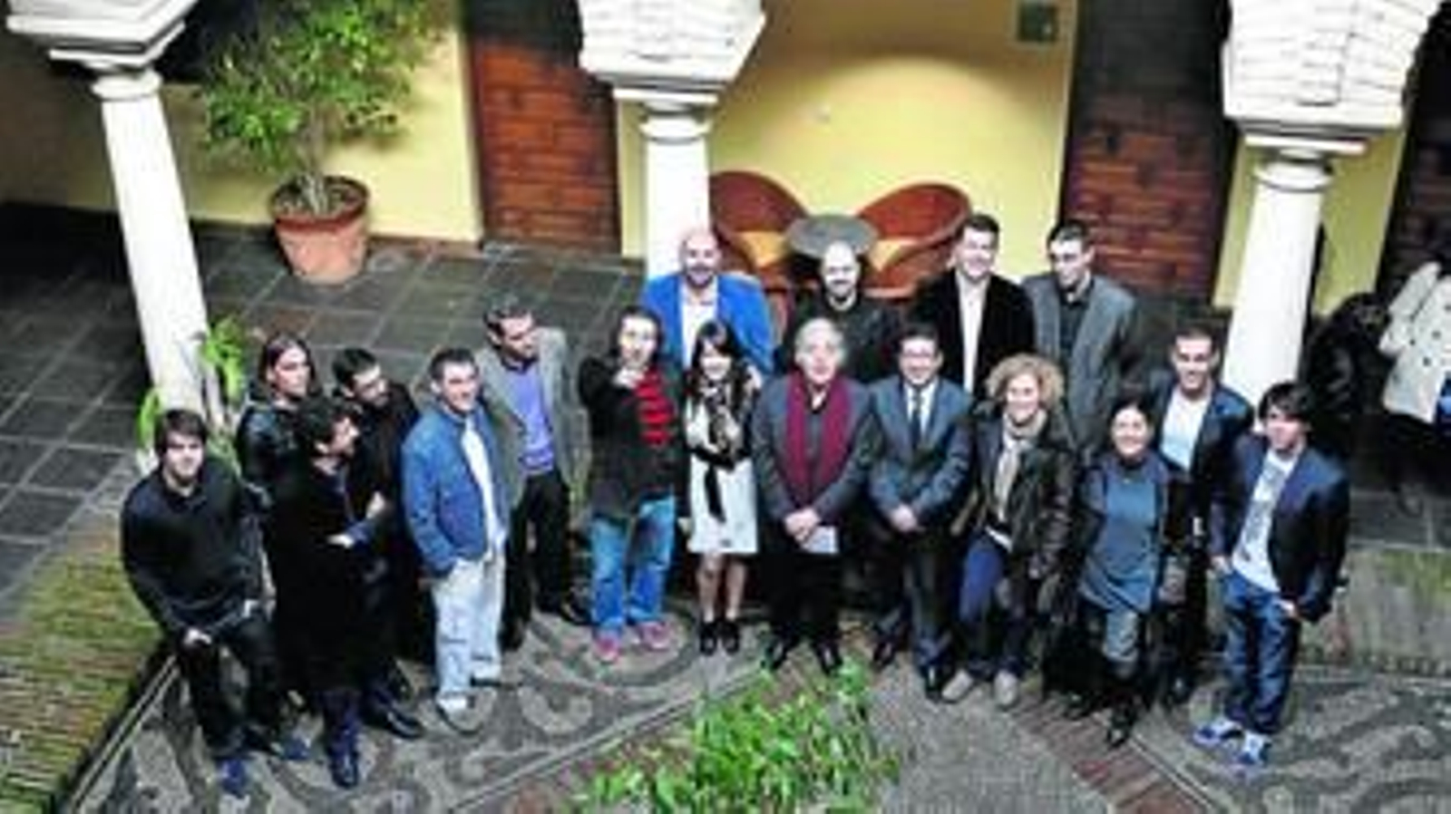 José Luis Ruiz, con su premio.