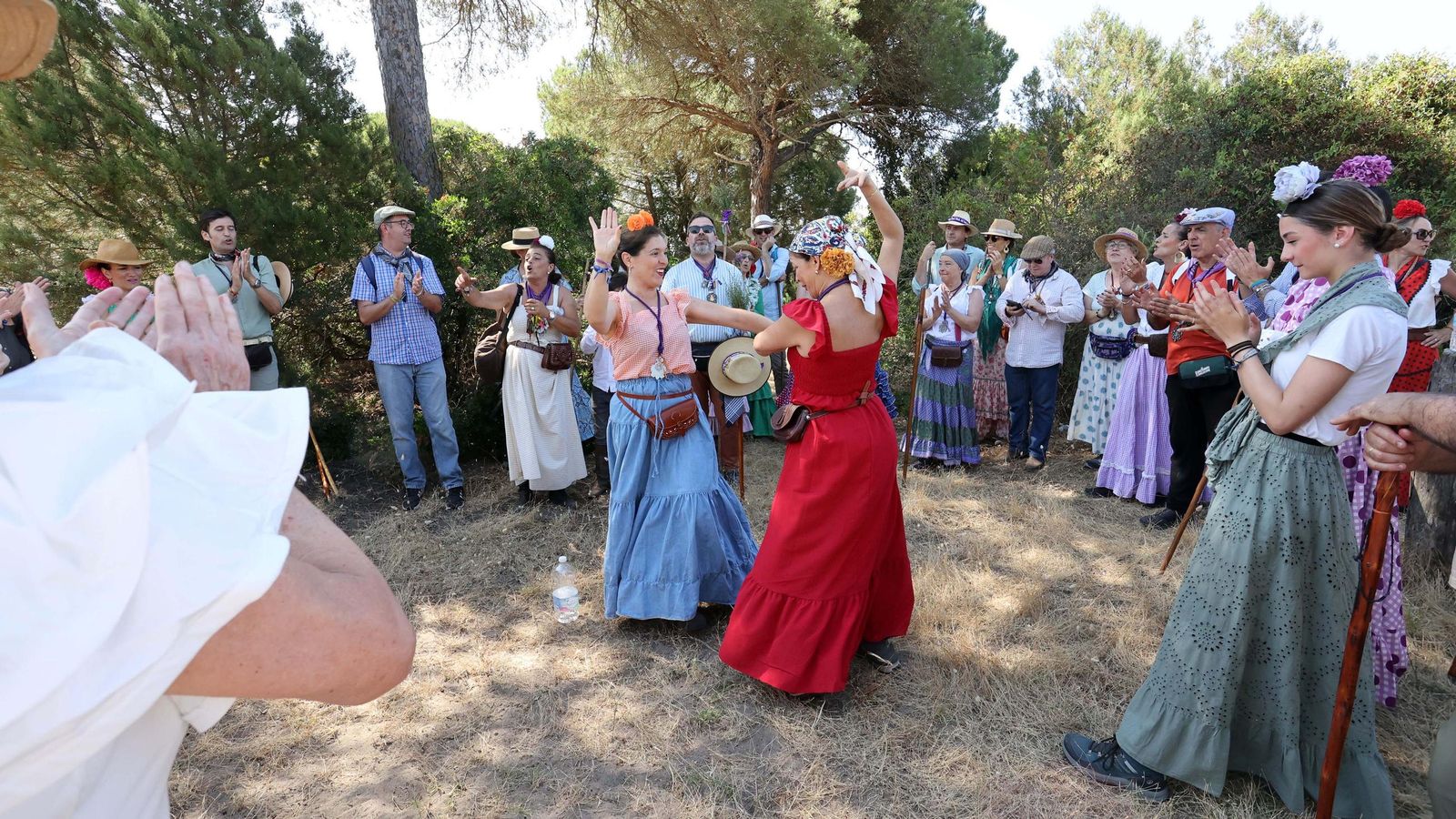 Jueves de camino de la Hdad de Jerez por el Coto Doñana