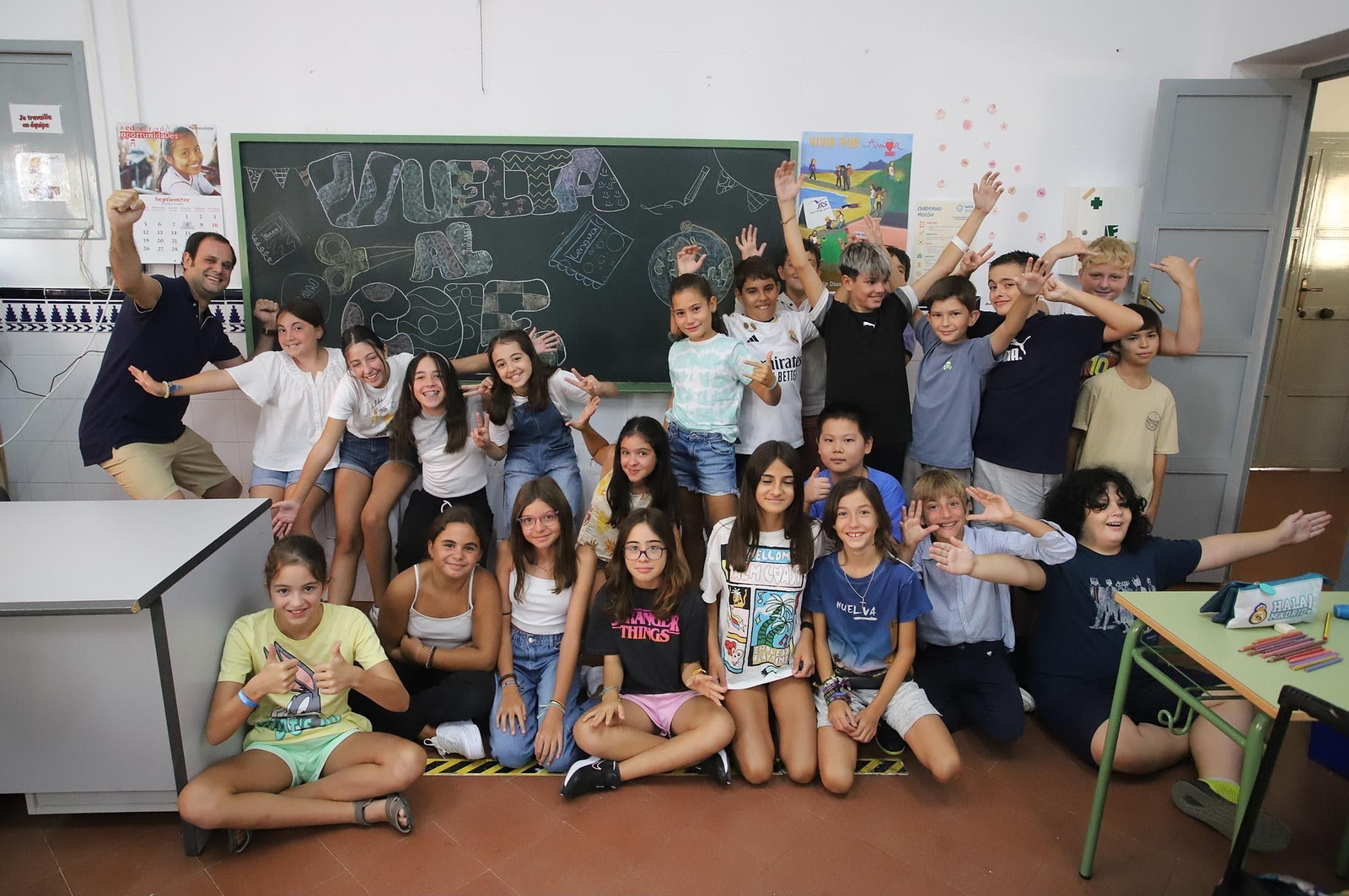 Imágenes de la vuelta al cole en el SAFA Funcadia