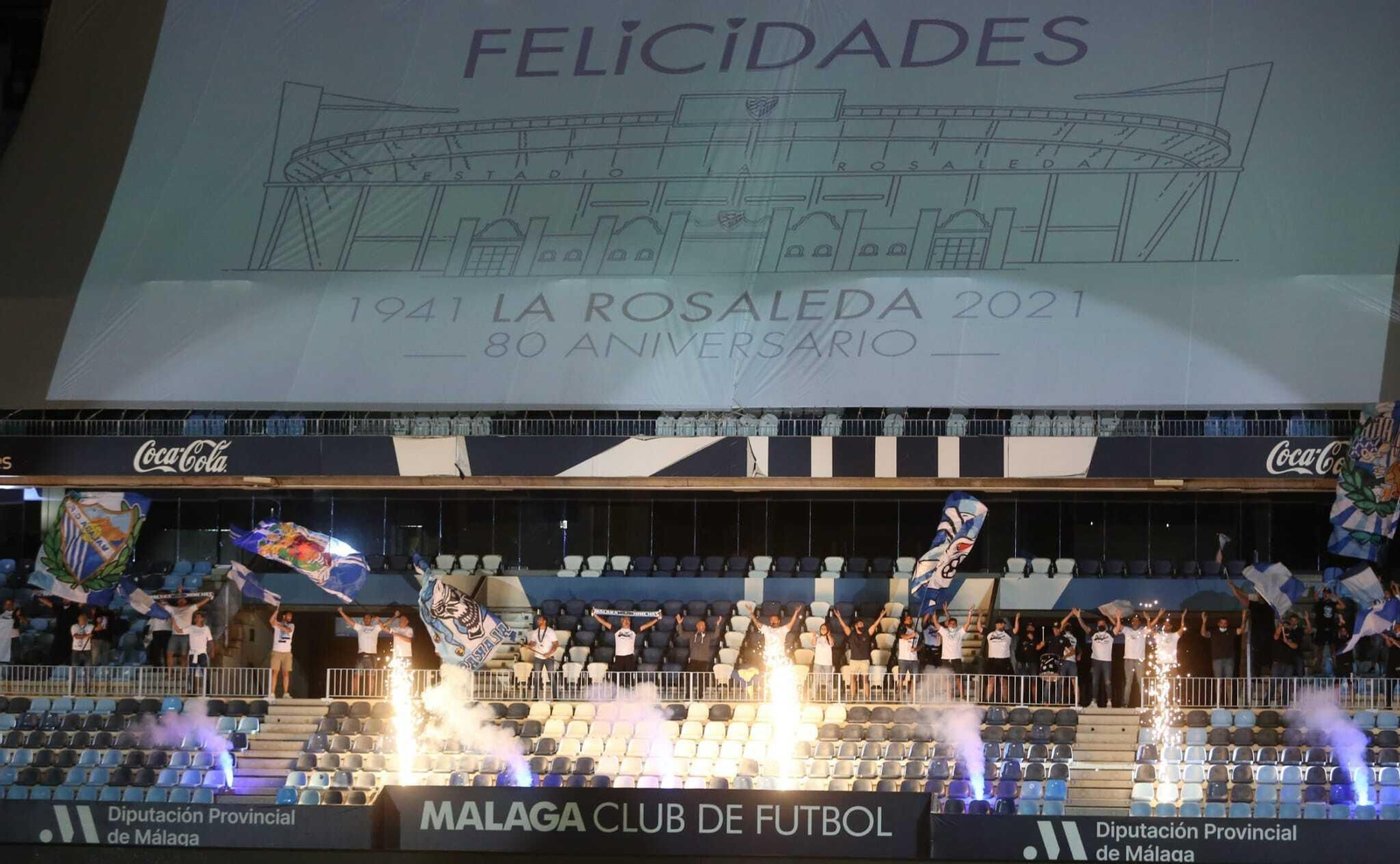 Las fotos de la fiesta de La Rosaleda por su 80 aniversario