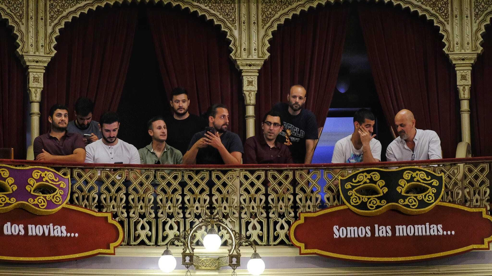 Publico de la primera sesión de preliminares.