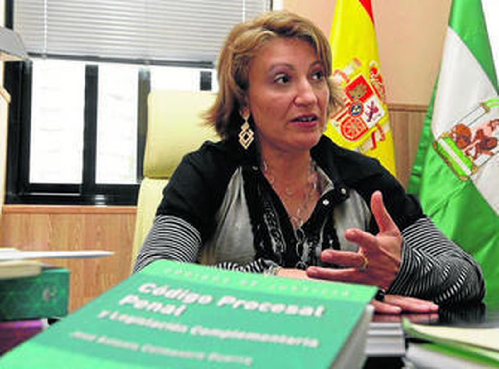 Lourdes Molina, presidenta de la Audiencia Provincial de Almería.