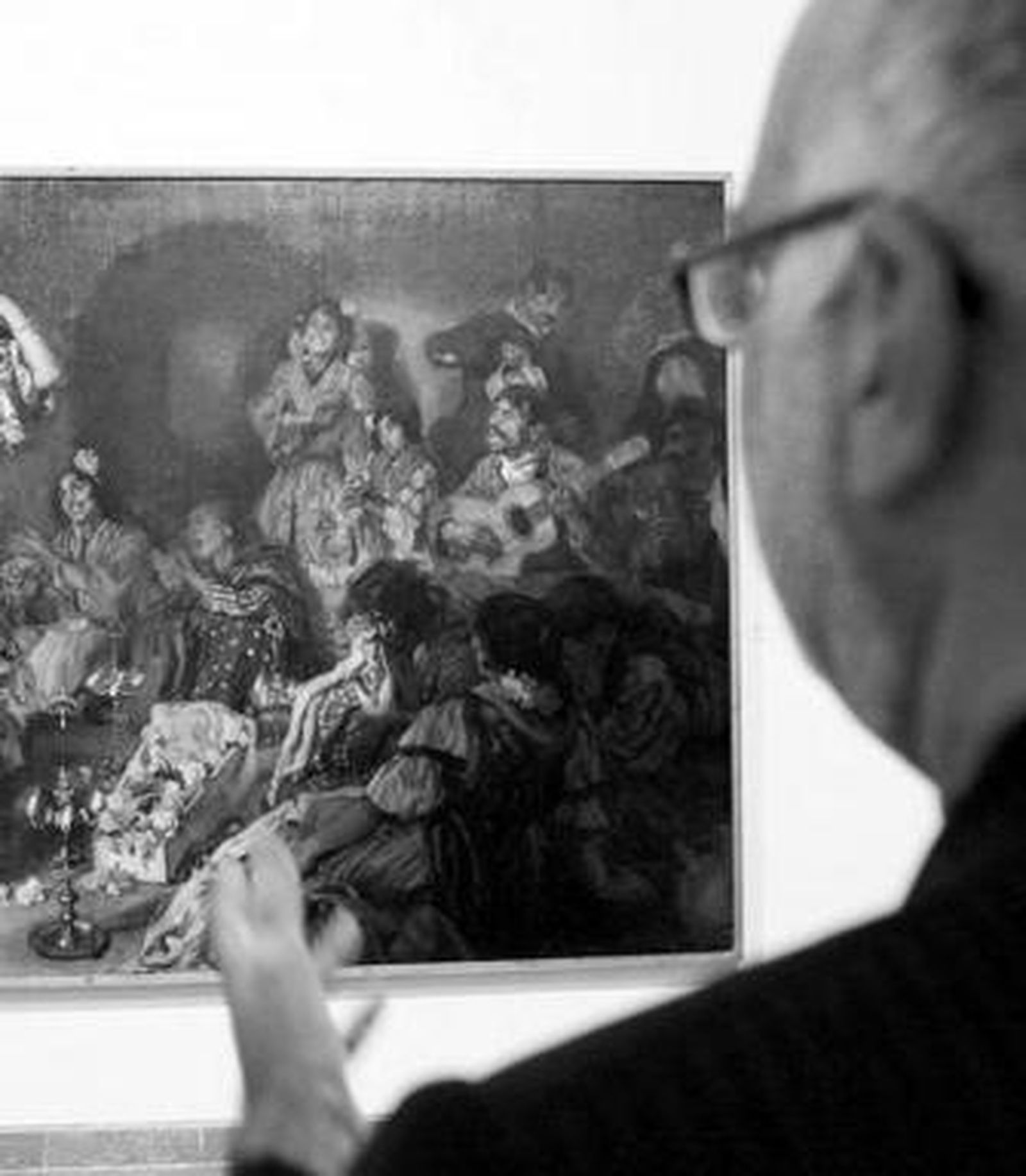 Uno de los cuadros de la exposición.