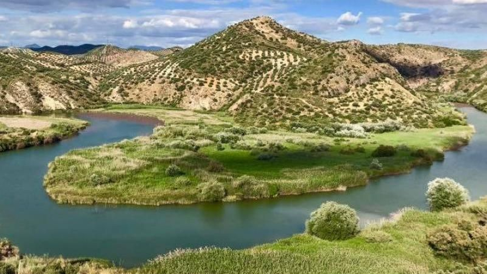 Meandro del río Genil en Badolatosa