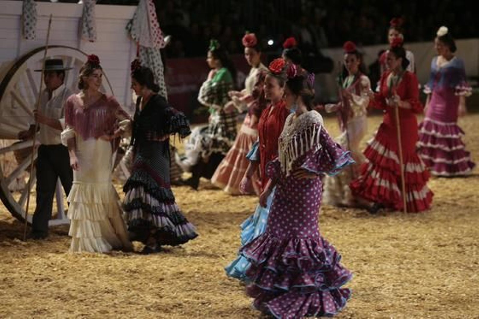 Evocación del Rocío con el número 'Una pará en el camino'.

Foto: Juan Carlos Muñoz