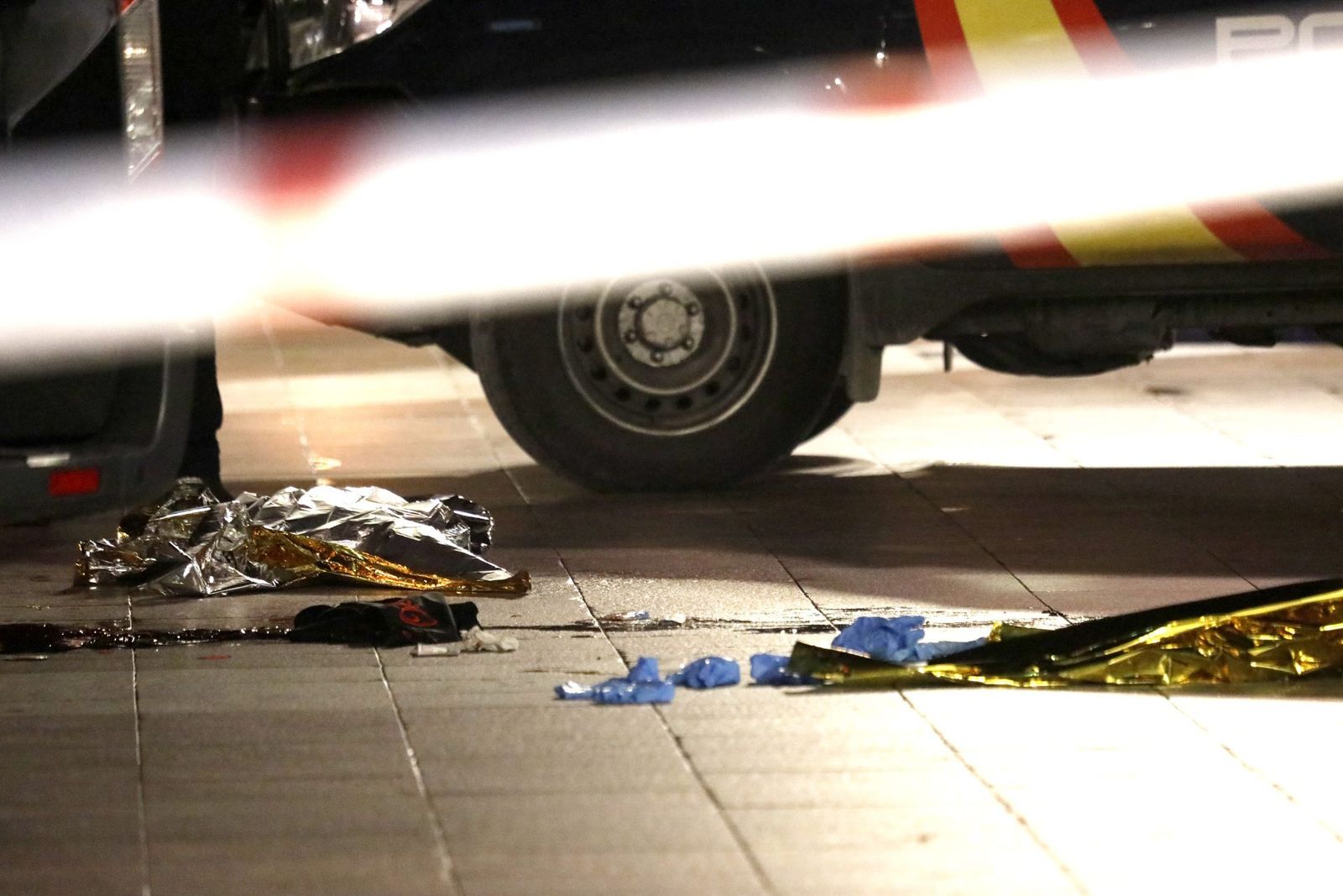 Lugar donde un sacristán ha fallecido y otras cuatro personas han resultado heridas