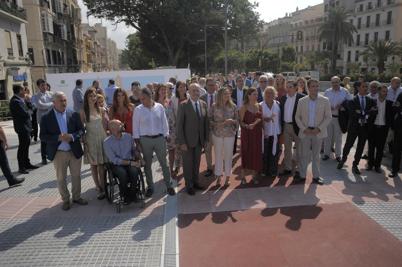 Fotos de la inauguración de los trabajos de reurbanización de la Alameda Fotos de la inauguración de los trabajos de reurbanización de la Alameda