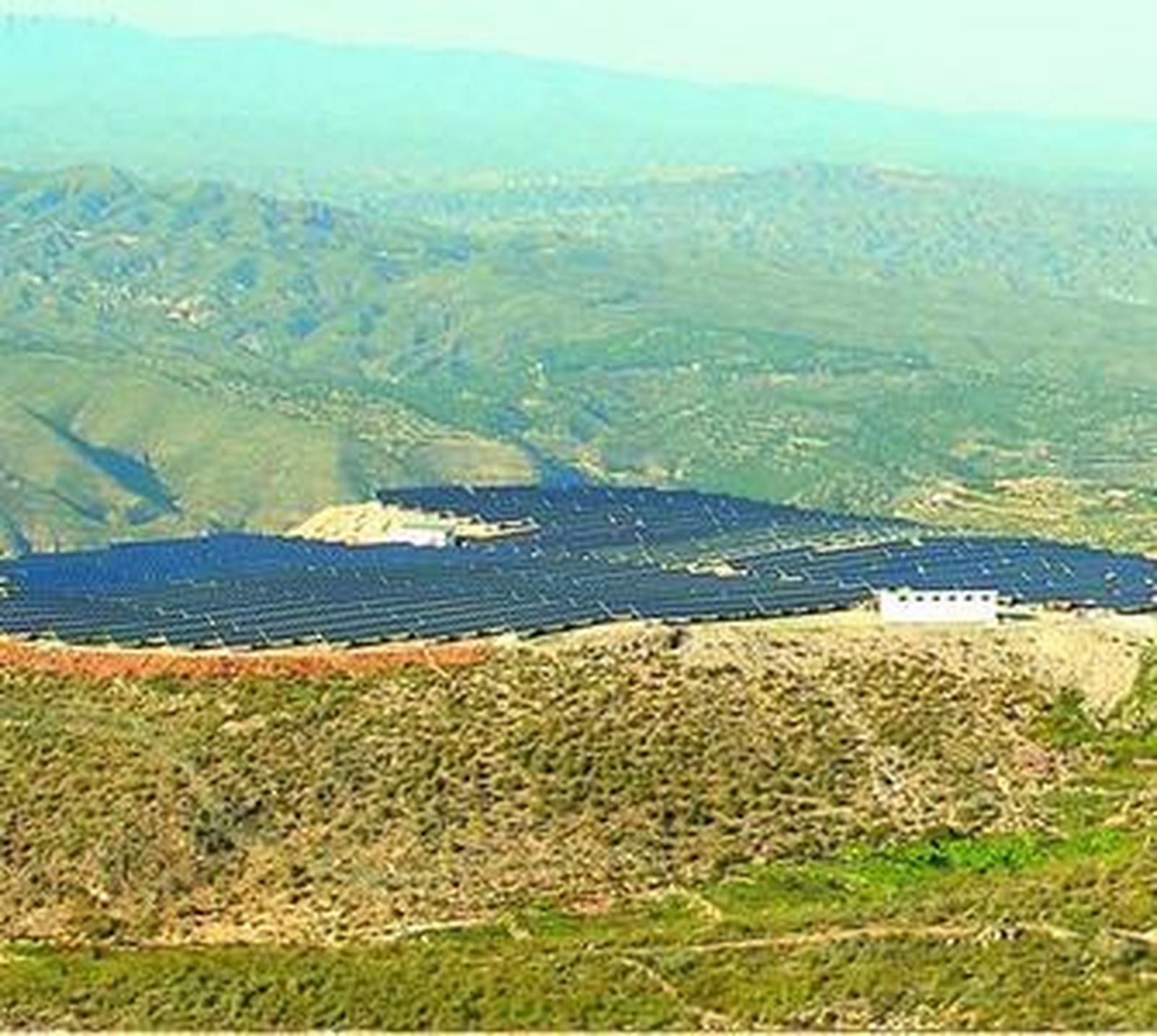 La planta solar de Terque que cuenta con una potencia nominal de 1,3 megavatios.