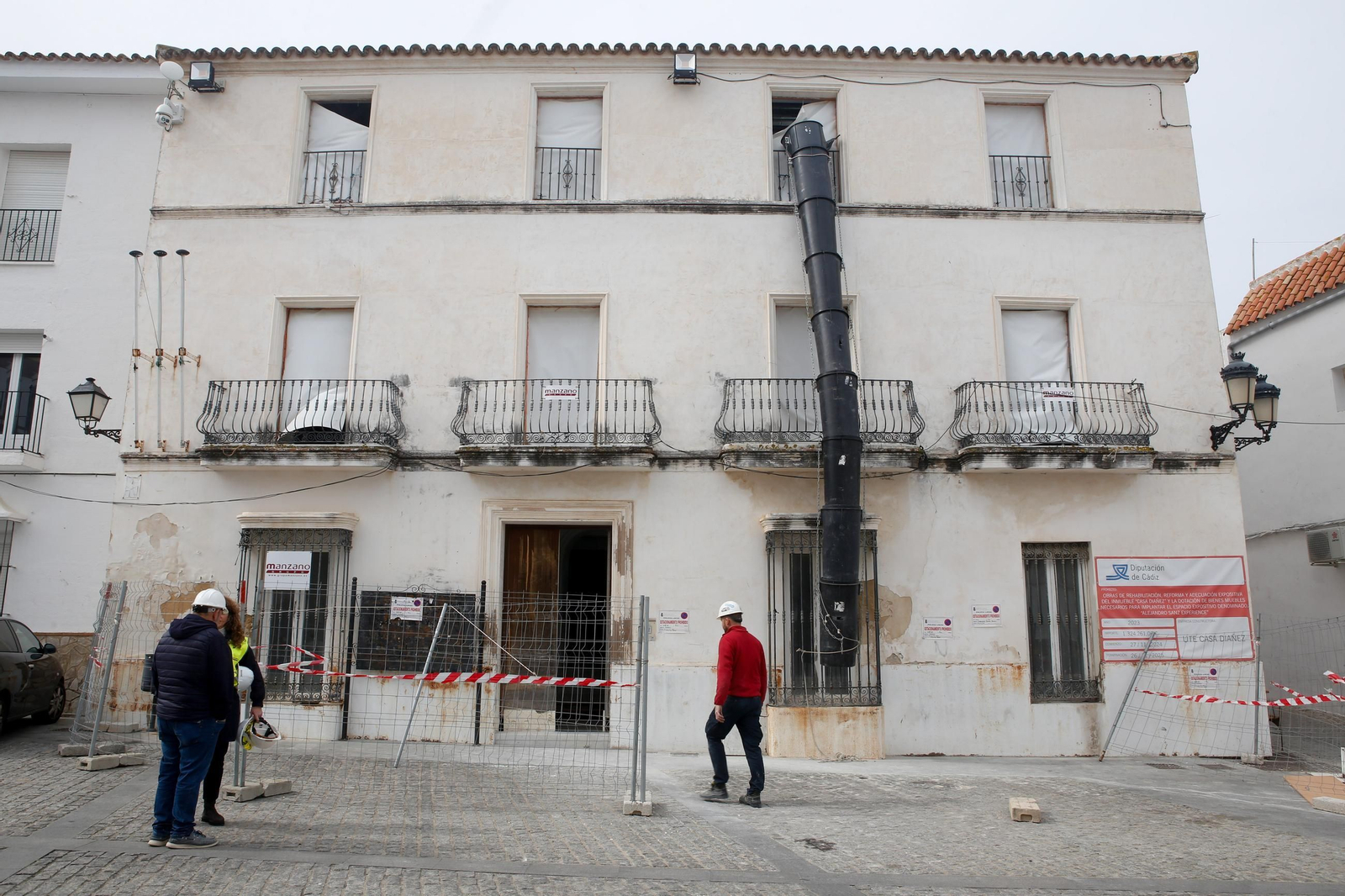 Fotos de la obra del futuro Alejandro Sanz Experience