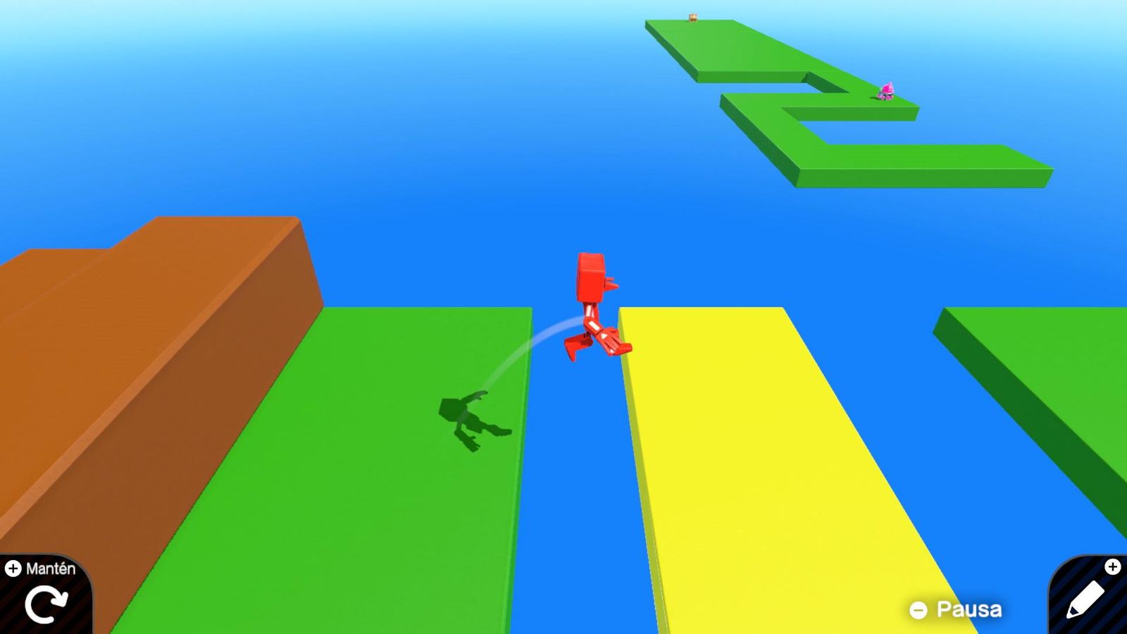 Podemos en todo momento probar nuestros avances.