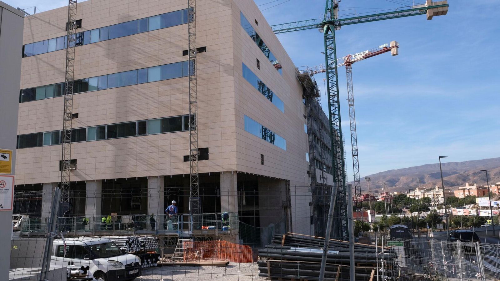 Los trabajos en la estructura continuarán en los próximos meses para comenzar la fase de equipamiento en el interior.