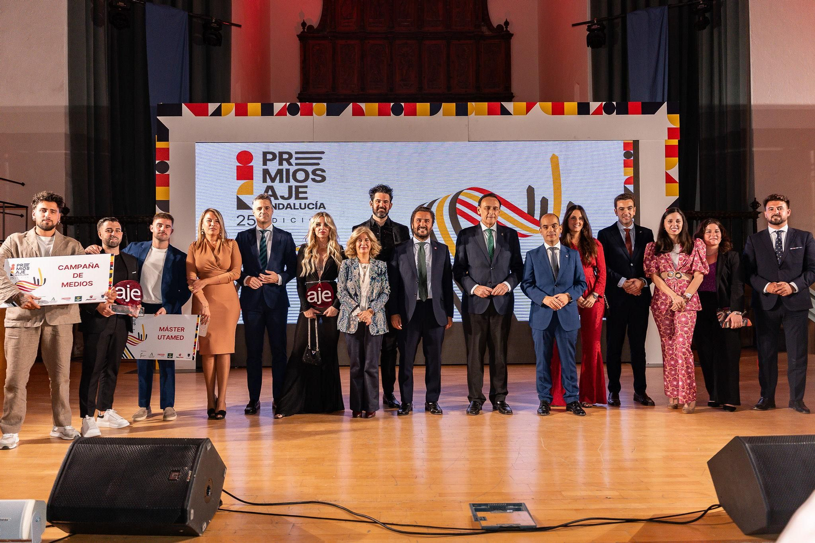 Así fue la mágica noche de entrega de los Premios AJE Andalucía, en imágenes