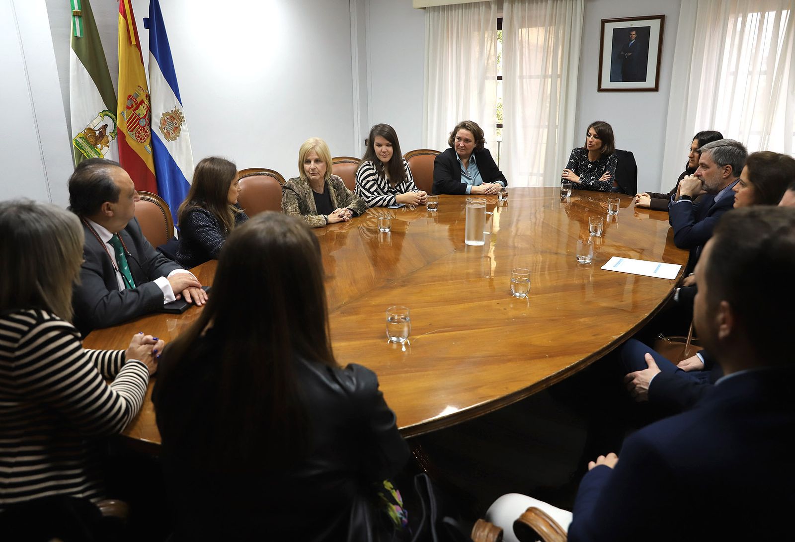 Reunión sobre los fondos de la Edusi en Jerez.