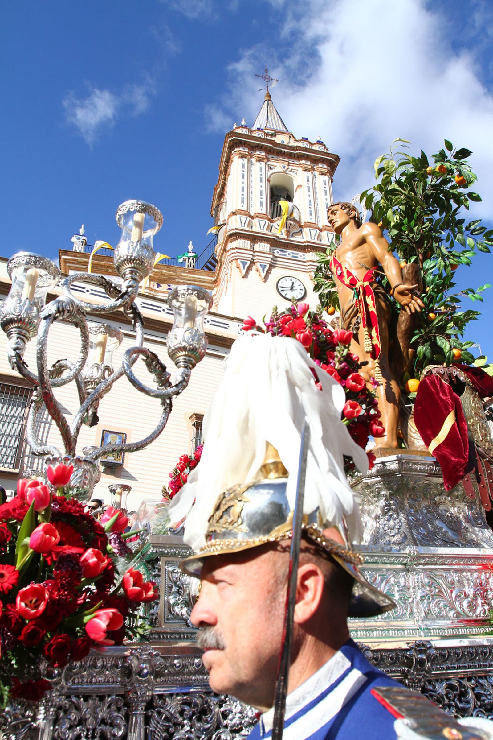La procesión de San Sebastian en Imágenes.