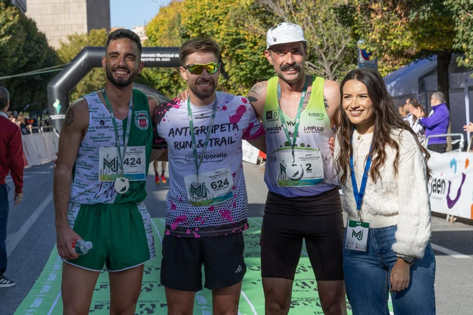 Éxito participativo en la XXVIII Media Maratón 'Ciudad de Jaén', en imágenes