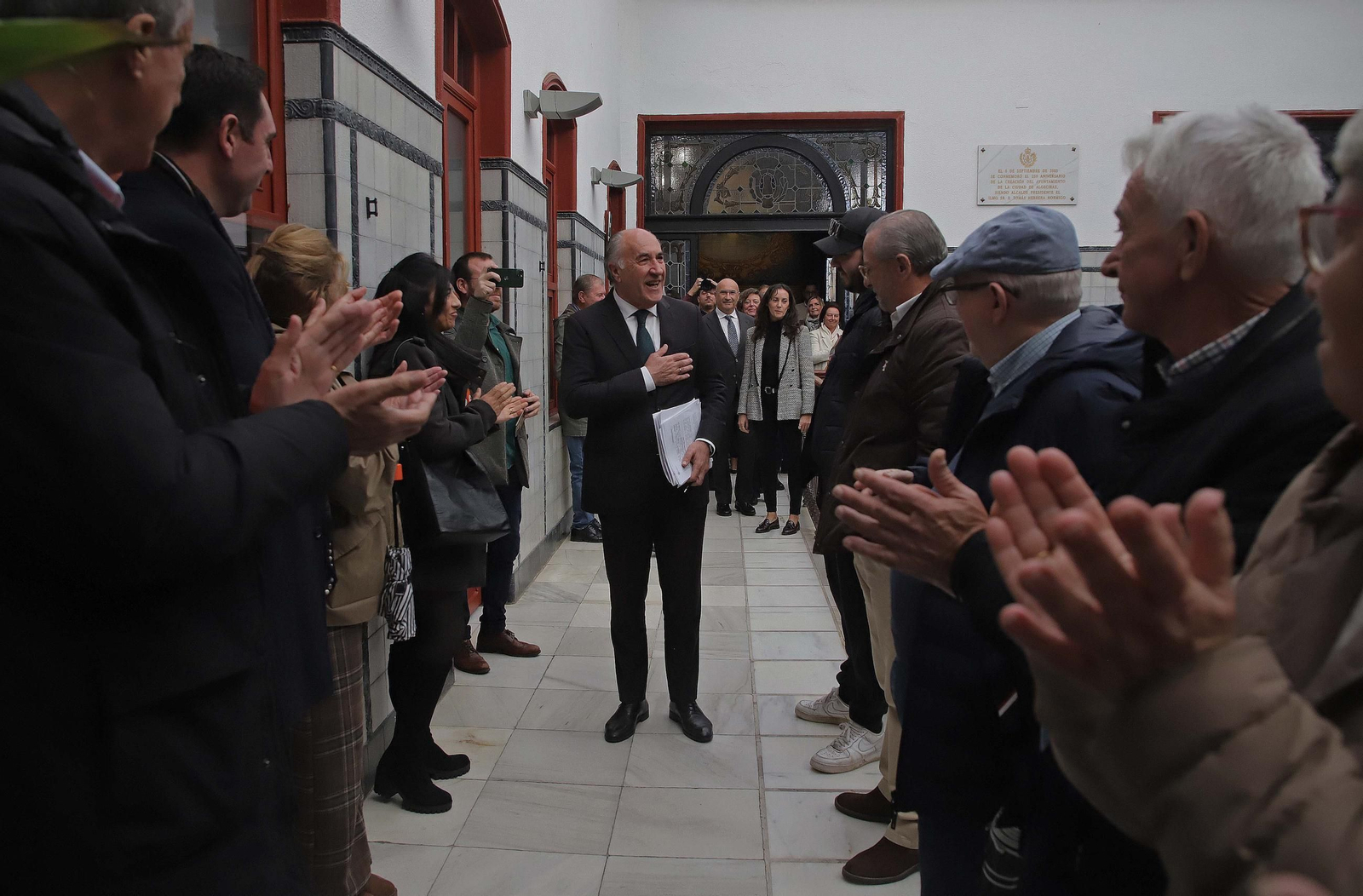 Fotos del Pleno extraordinario del Ayuntamiento de Algeciras