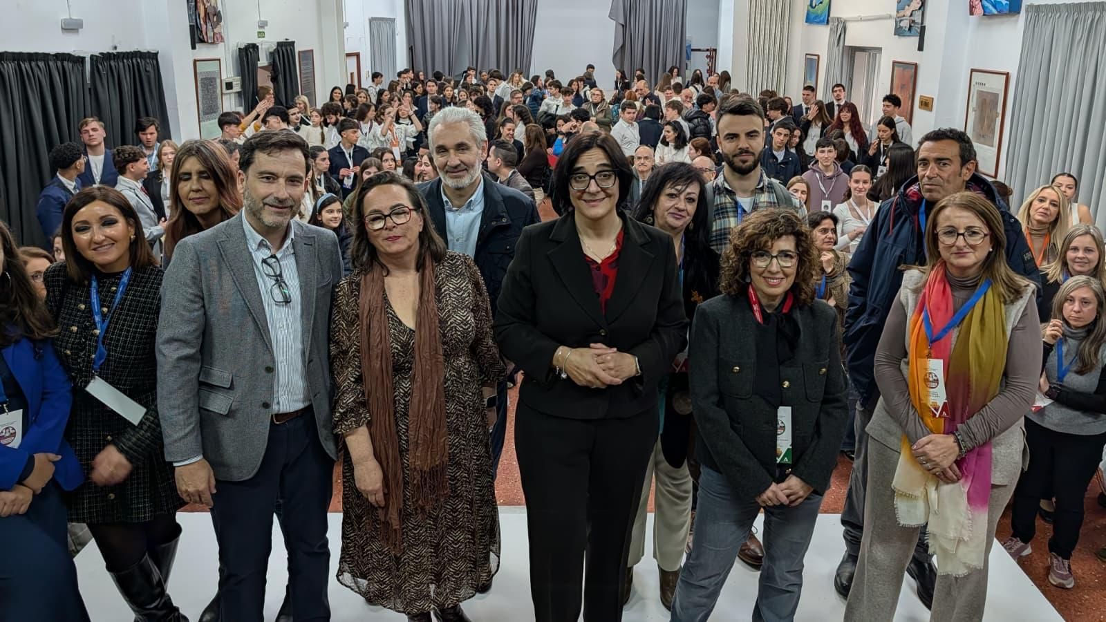 La delegada María José Martín ha inaugurado la Fase Provincial del V Torneo de Debate Educativo de Andalucía