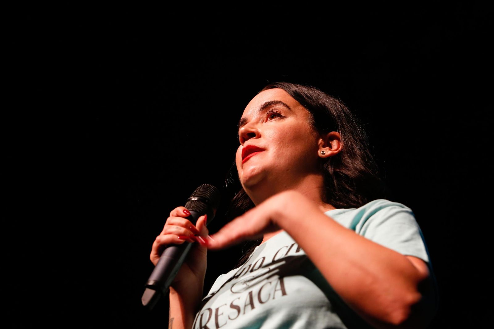 Fotografías del monólogo de Martita de Graná en La Línea