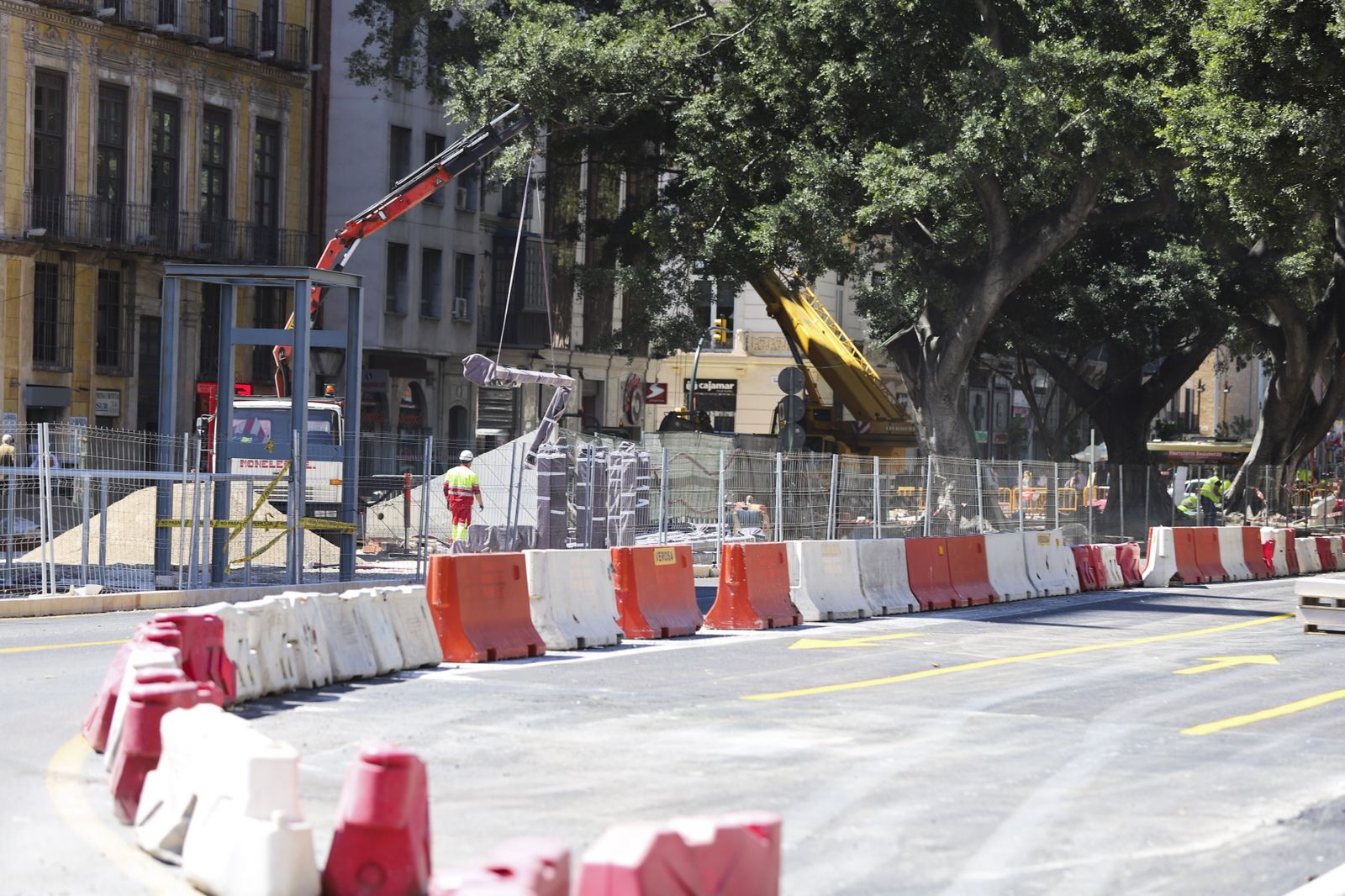 Las fotos de la recta final de las obras de la Alameda Principal