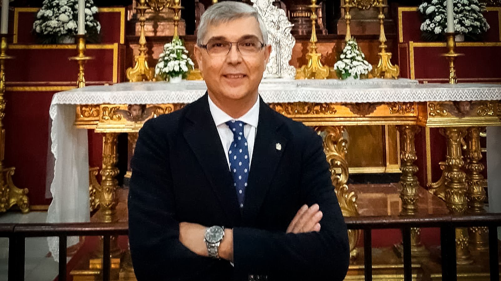 Antonio Vera actual hermano mayor de la Hermandad de Montserrat