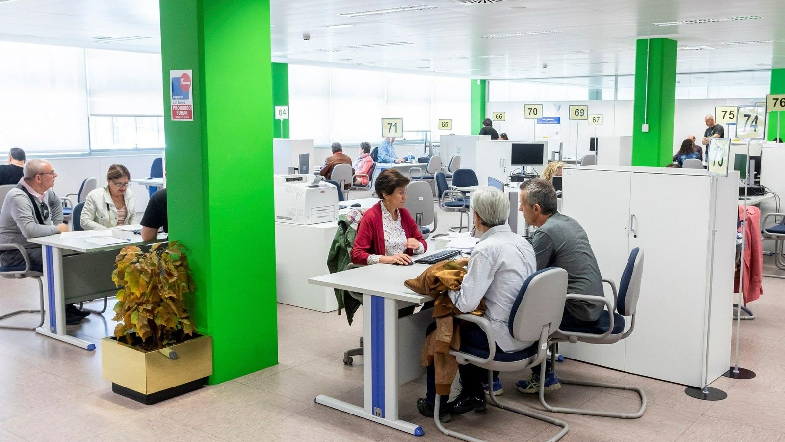 Oficinas de la Agencia Tributaria.