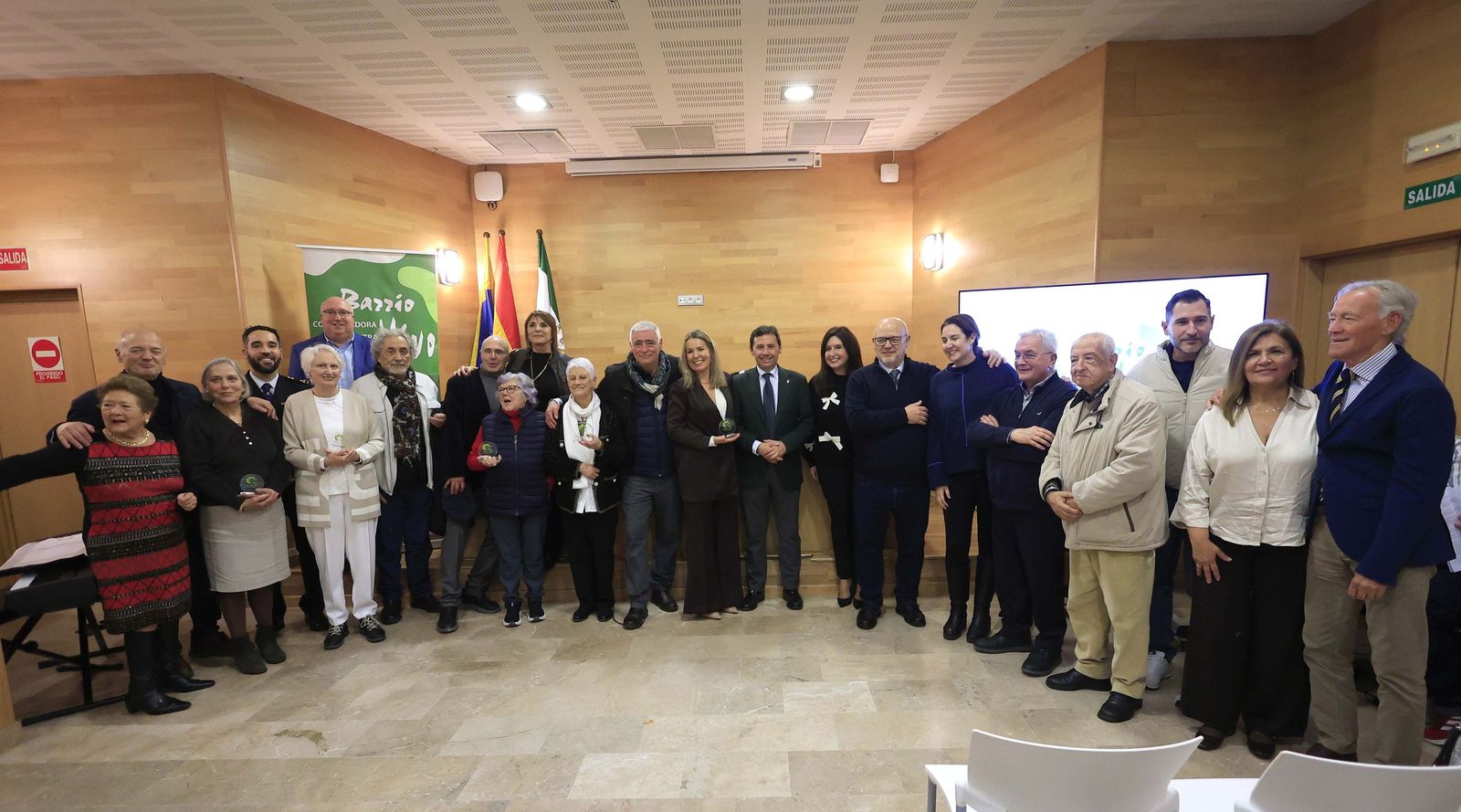 Fotos del acto por el 35 aniversario de la coordinadora Barrio Vivo de Algeciras