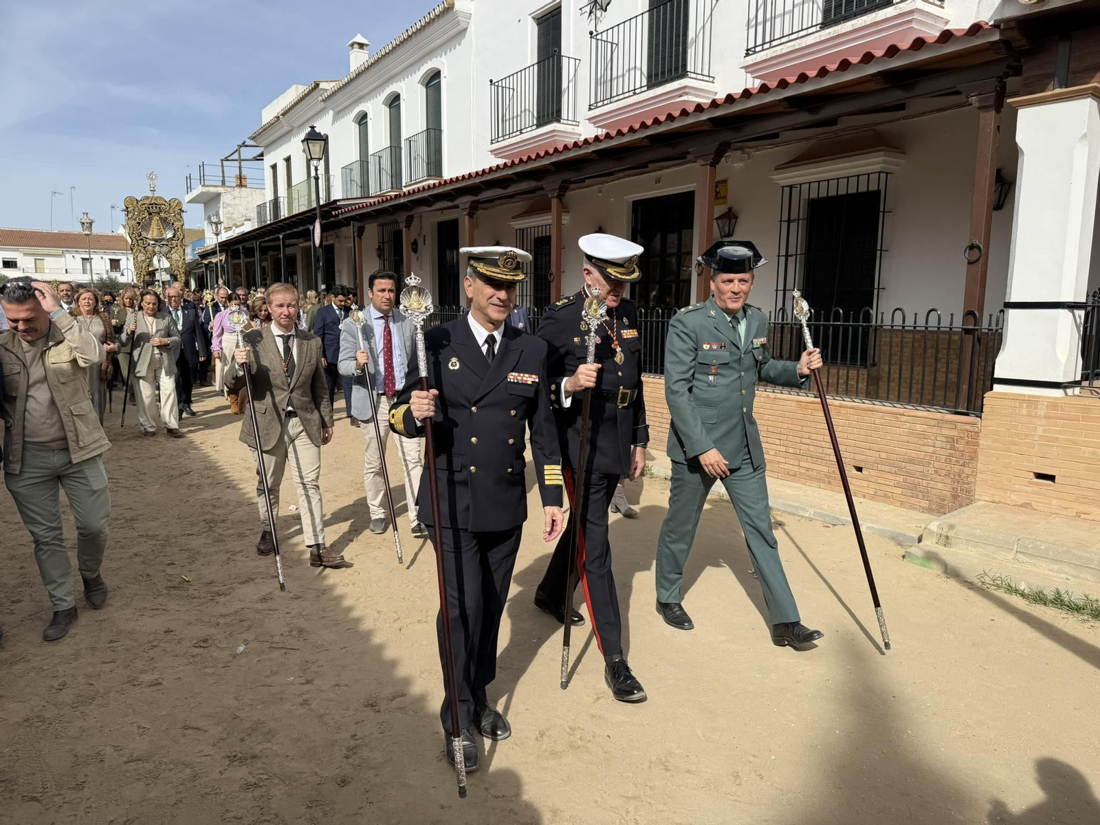 Las mejores imágenes de la peregrinación extraordinaria de Emigrantes a la aldea de El Rocío