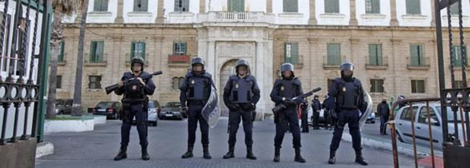 Las imágenes del desalojo