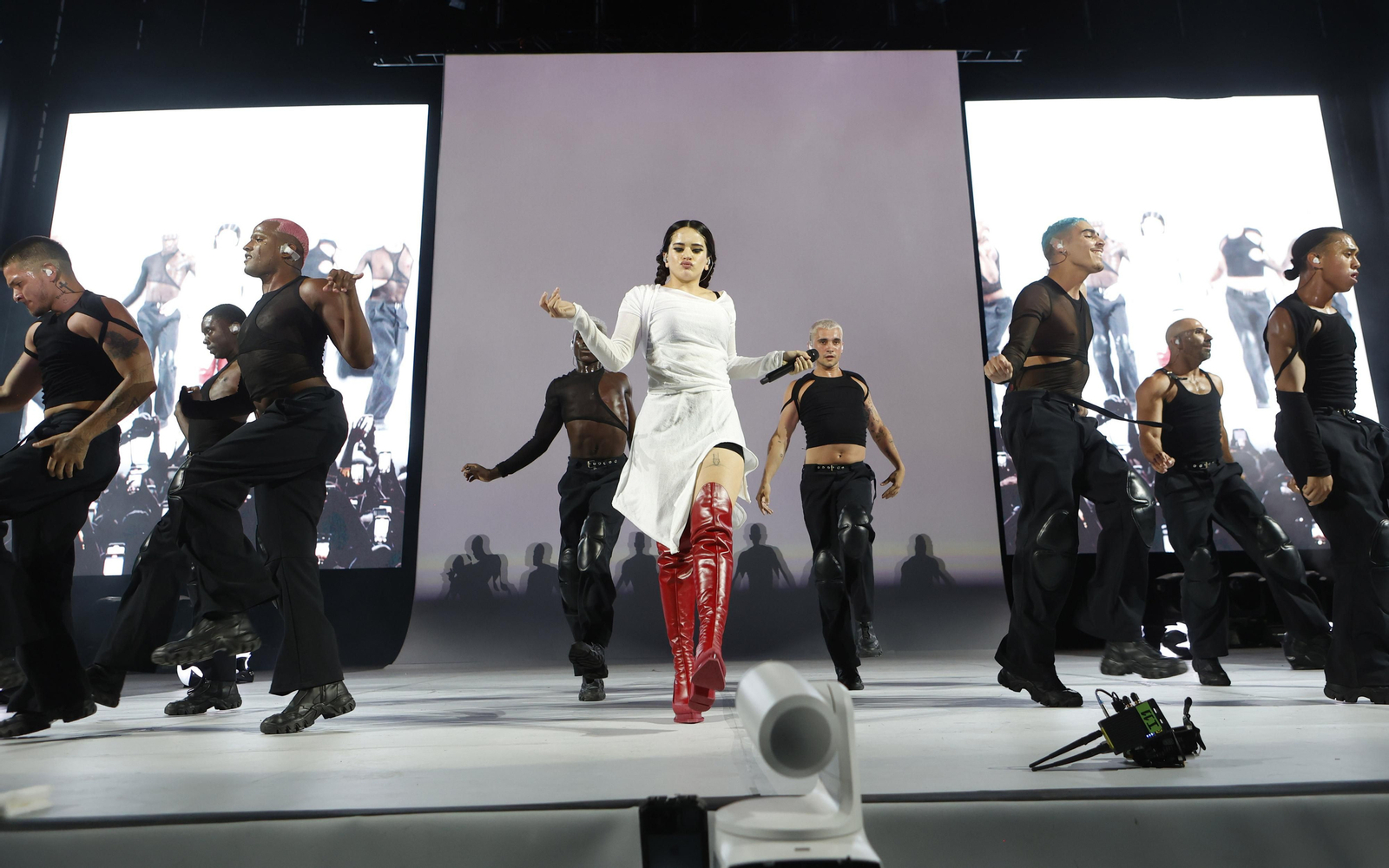 Las Imágenes del concierto de Rosalía