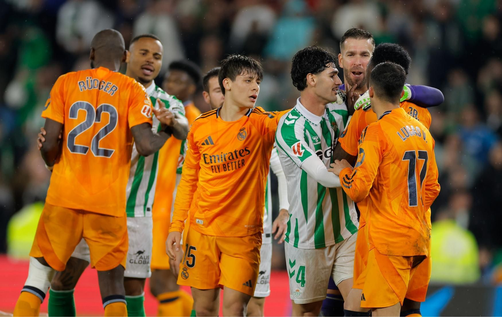 Betis - Real Madrid: Todas las fotos del partido de Liga