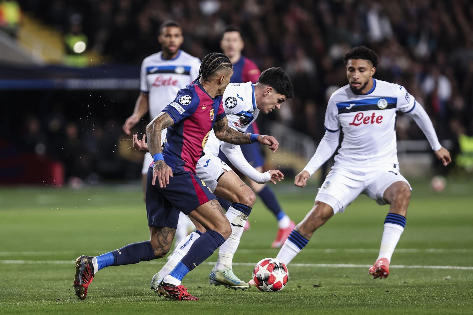 Las fotos del Barcelona - Atalanta