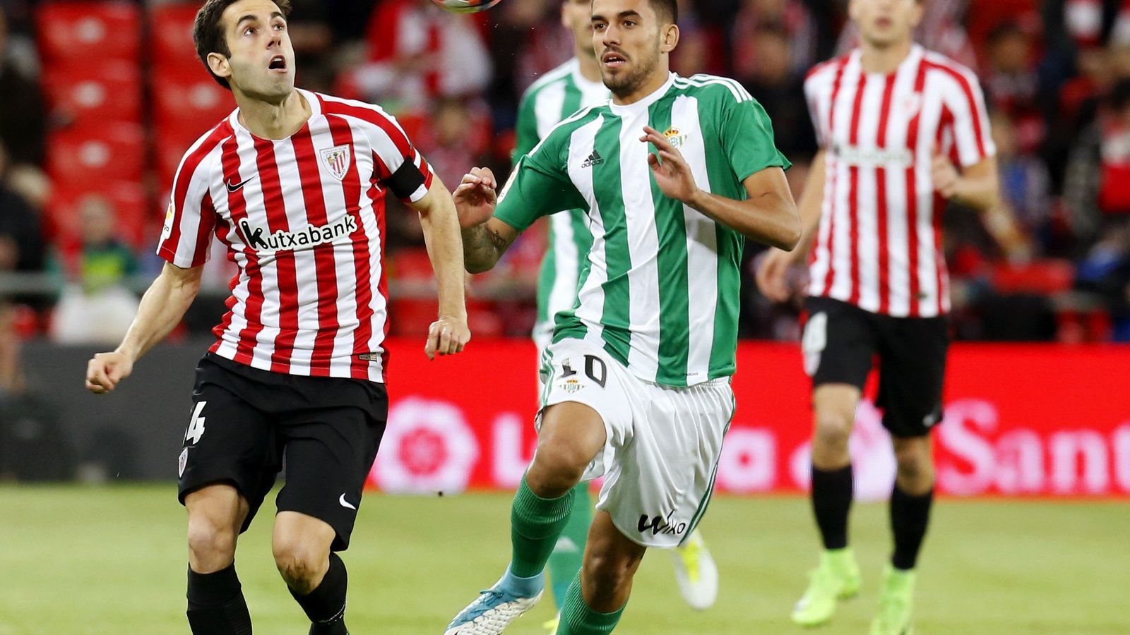 Ceballos corre con Susaeta.