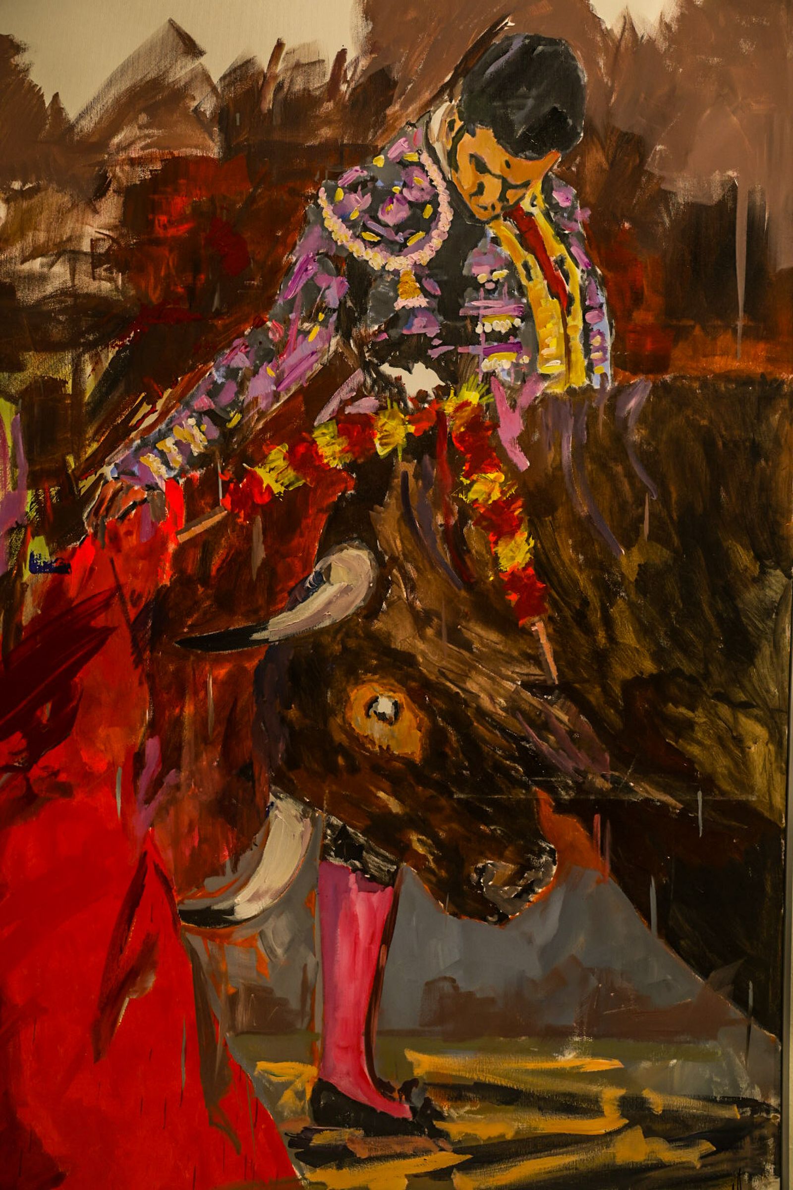 Fotografías de la exposición de ámbito taurino 'Miradas, trazos y estilo'. En el Museo de Huelva