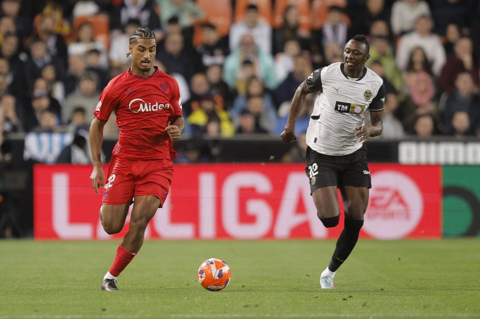 Valencia - Sevilla: las mejores fotos del partido de Liga