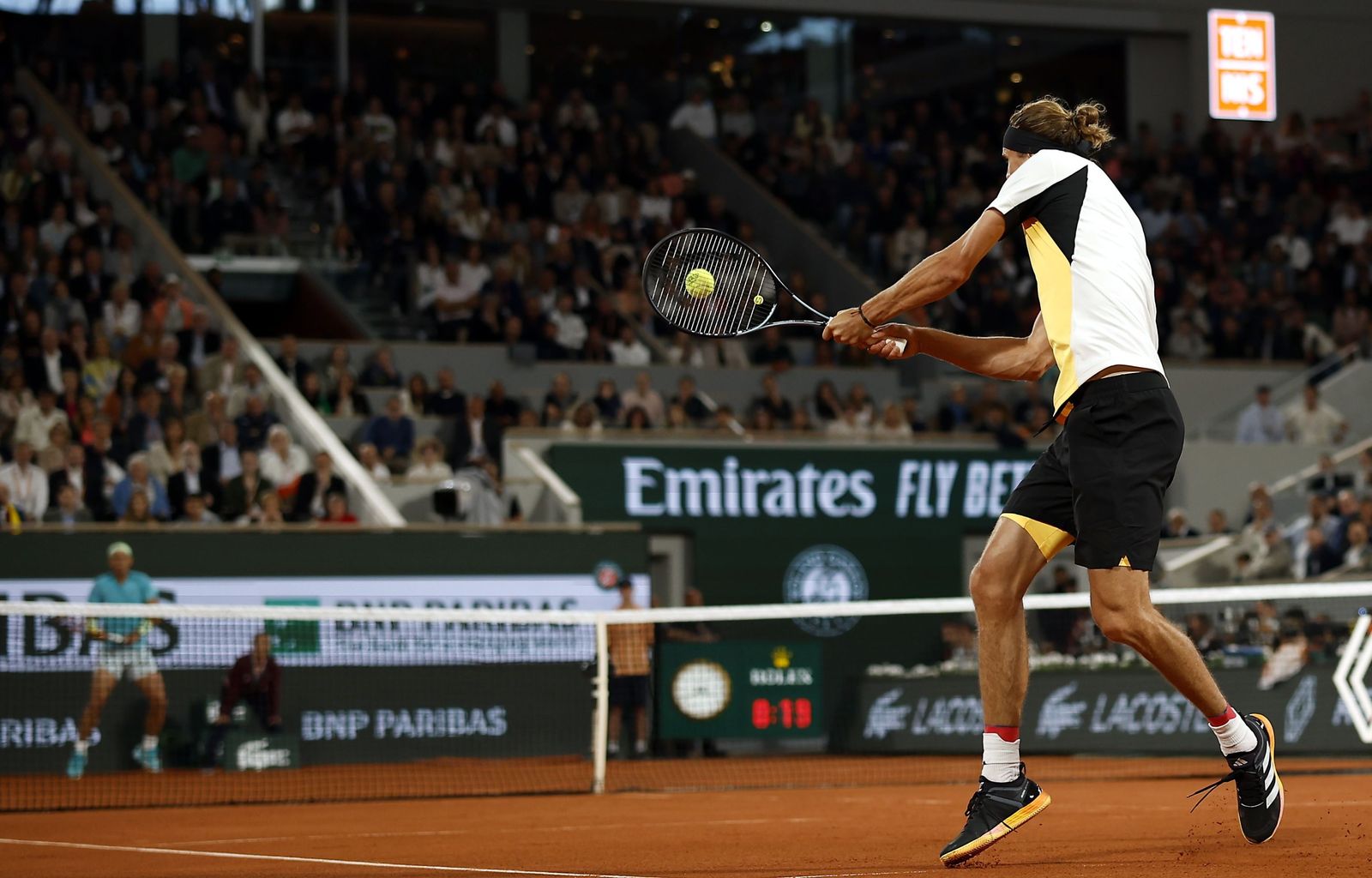 Las fotos del adiós de Nadal en Roland Garros