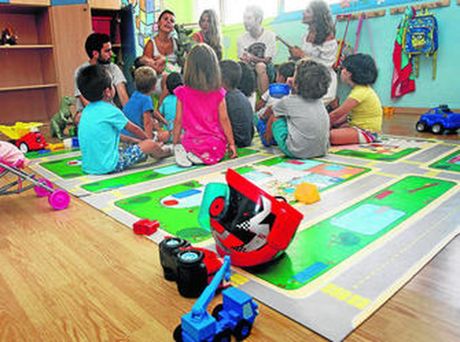 Imagen de uno de los campamentos urbanos realizados el pasado verano en Cádiz.