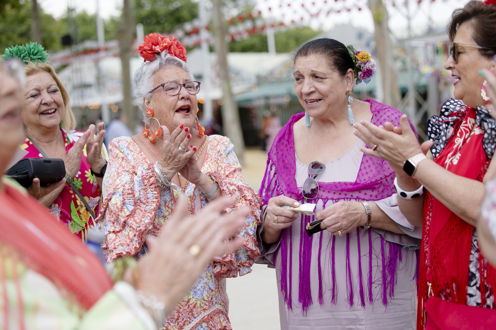 Primer día de la feria del Puerto de Santa María en imágenes